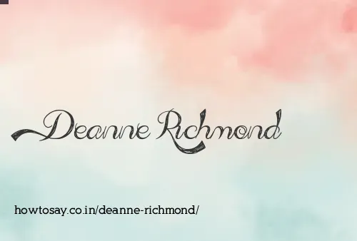 Deanne Richmond