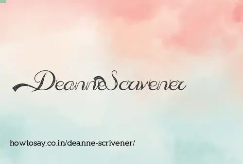 Deanne Scrivener