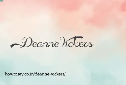 Deanne Vickers