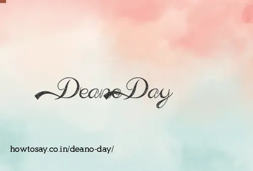 Deano Day