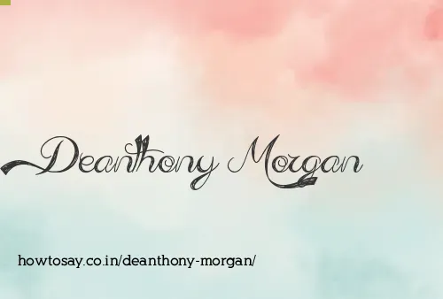Deanthony Morgan