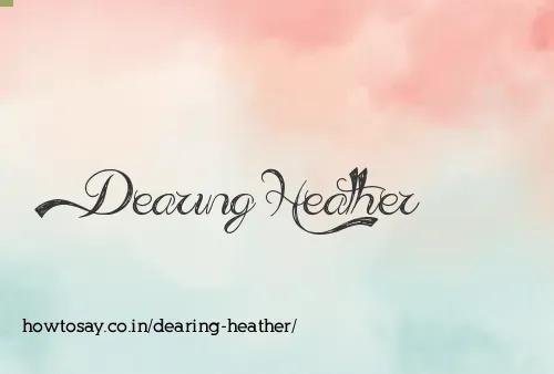 Dearing Heather