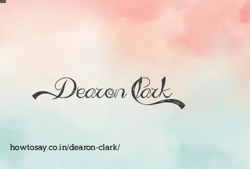 Dearon Clark