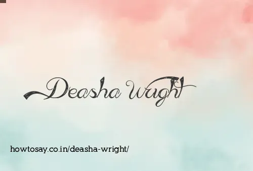 Deasha Wright