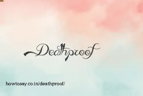 Deathproof