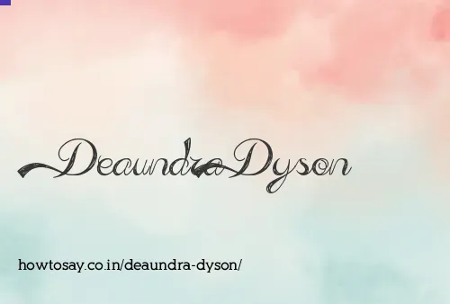 Deaundra Dyson