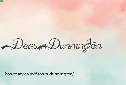 Deawn Dunnington