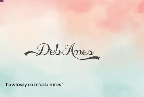 Deb Ames