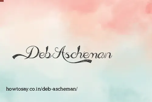 Deb Ascheman