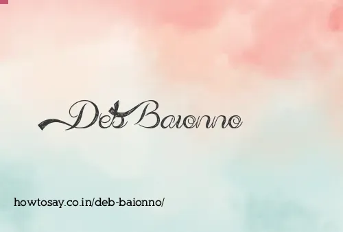 Deb Baionno