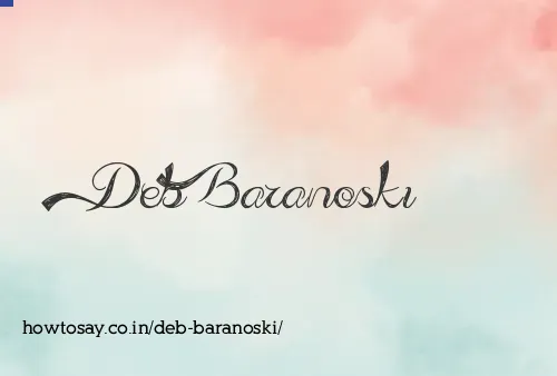 Deb Baranoski