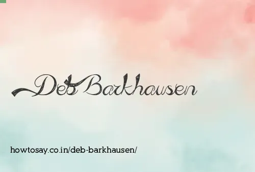 Deb Barkhausen