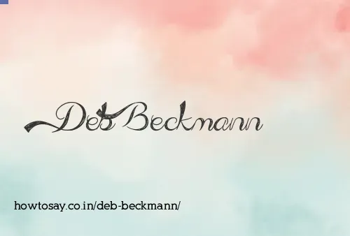 Deb Beckmann