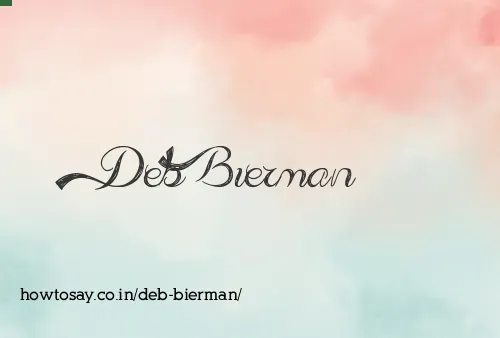 Deb Bierman