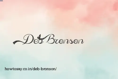 Deb Bronson