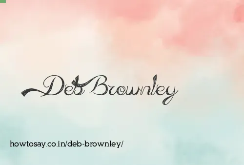 Deb Brownley
