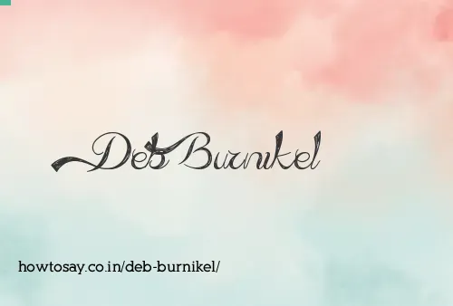 Deb Burnikel