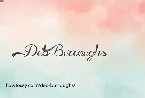 Deb Burroughs