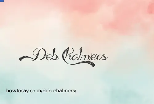 Deb Chalmers