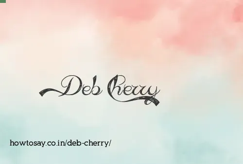 Deb Cherry