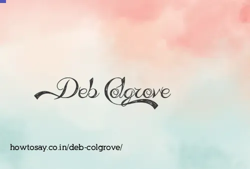 Deb Colgrove