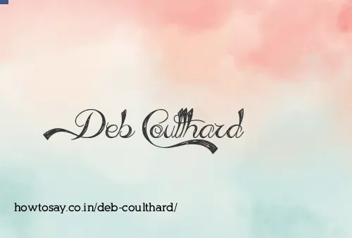 Deb Coulthard