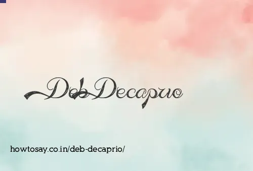 Deb Decaprio