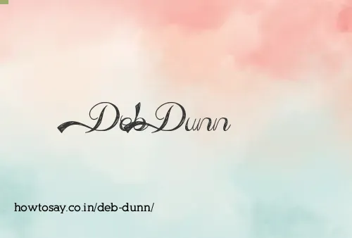 Deb Dunn