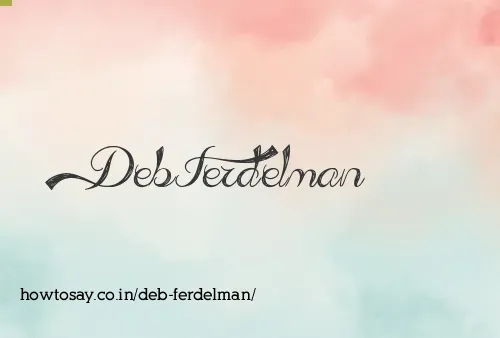 Deb Ferdelman