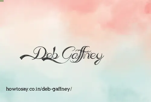 Deb Gaffney