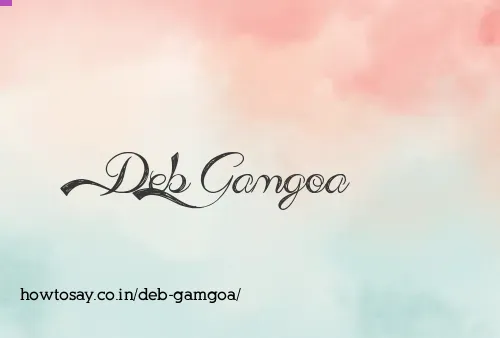 Deb Gamgoa