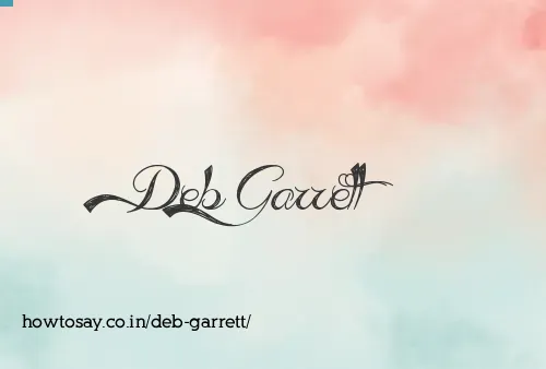 Deb Garrett