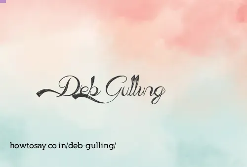 Deb Gulling