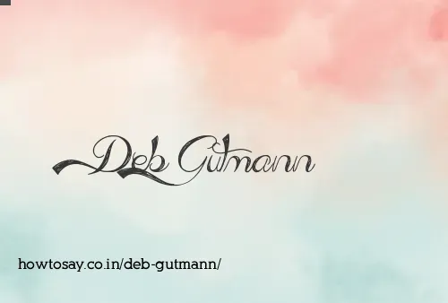 Deb Gutmann