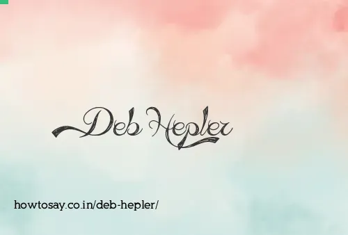 Deb Hepler