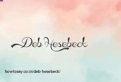 Deb Hesebeck