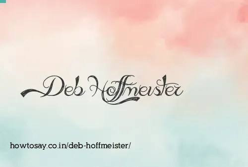 Deb Hoffmeister