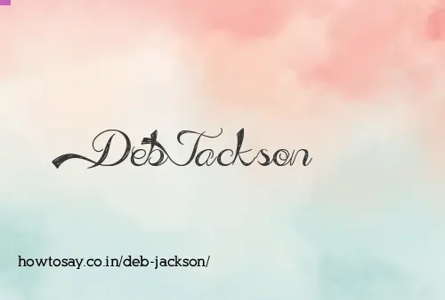 Deb Jackson
