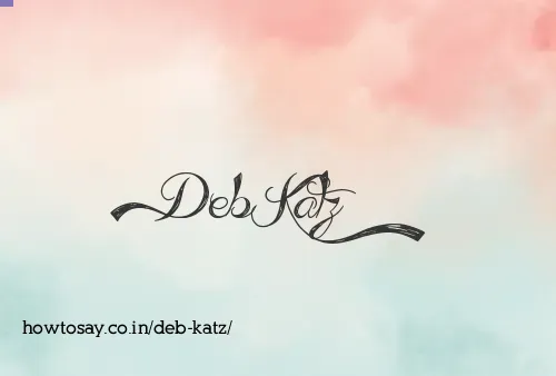 Deb Katz