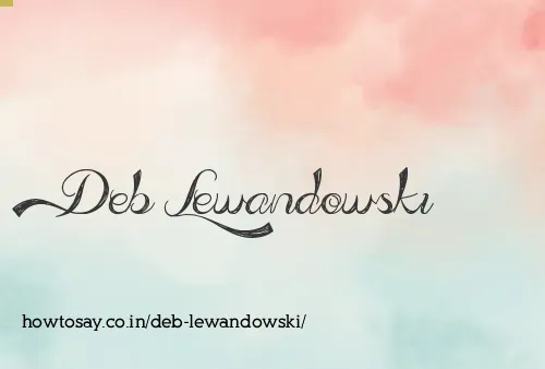 Deb Lewandowski