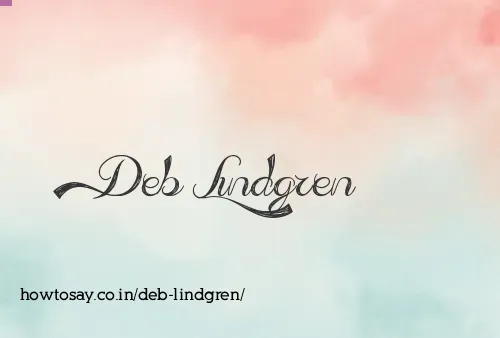 Deb Lindgren