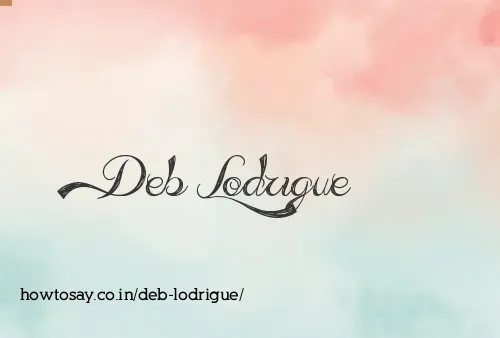 Deb Lodrigue