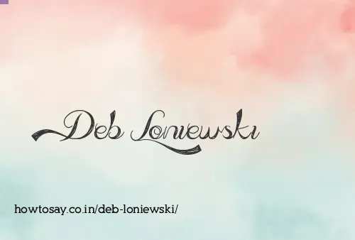 Deb Loniewski