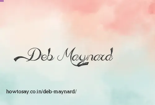 Deb Maynard