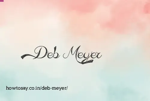 Deb Meyer