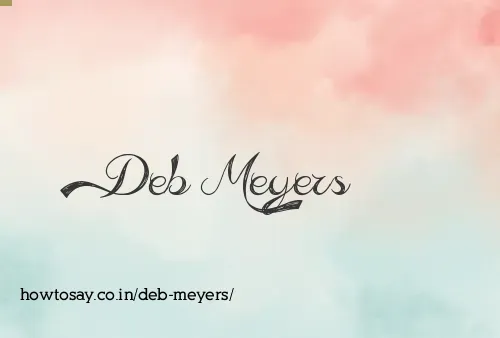 Deb Meyers