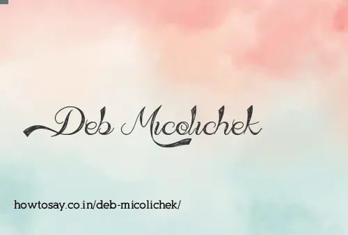Deb Micolichek