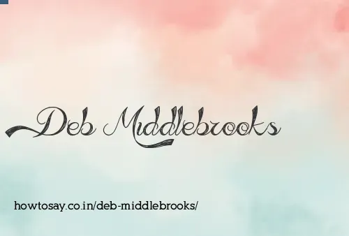 Deb Middlebrooks