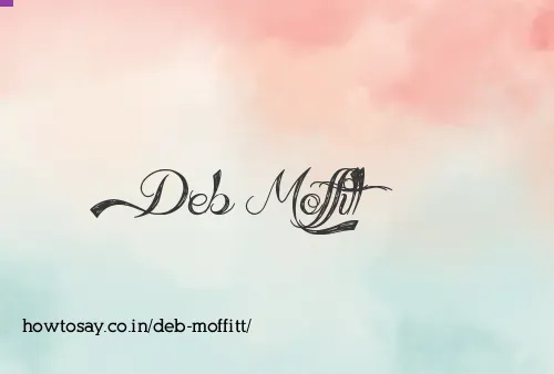 Deb Moffitt