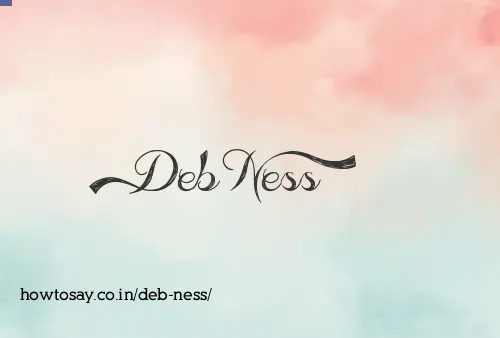 Deb Ness